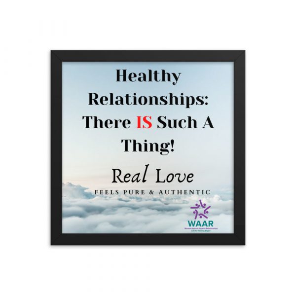 Healthy Relationships Framed Poster - Image 2
