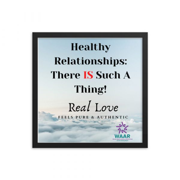 Healthy Relationships Framed Poster - Image 4