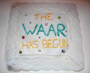 THE WAAR HAS BEGUN